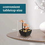 Load image into Gallery viewer, Homedics EnviraScape Silver Springs Relaxation Fountain