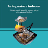 Load image into Gallery viewer, Homedics EnviraScape Silver Springs Relaxation Fountain