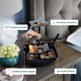 Load image into Gallery viewer, Homedics EnviraScape Silver Springs Relaxation Fountain