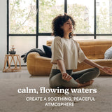 Load image into Gallery viewer, Homedics EnviraScape Silver Springs Relaxation Fountain